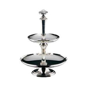 BauscherHepp 19.6907.6440 Pastry Stand 4-1/4" & 6" Dia. X 8-1/2"H 2-tiers