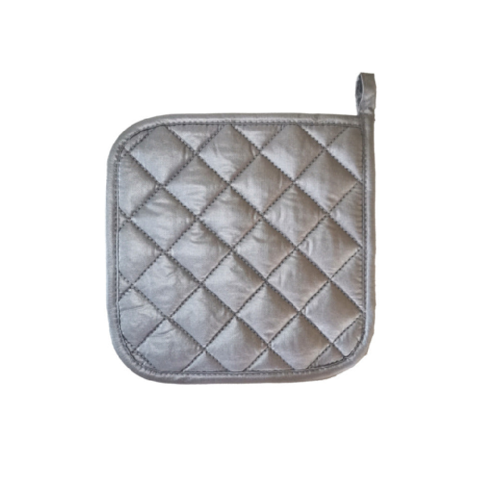 Omcan 81180 (81180) Pot Holder 8" X 8" Silver Coated Cotton Fabric (12 Pack)
