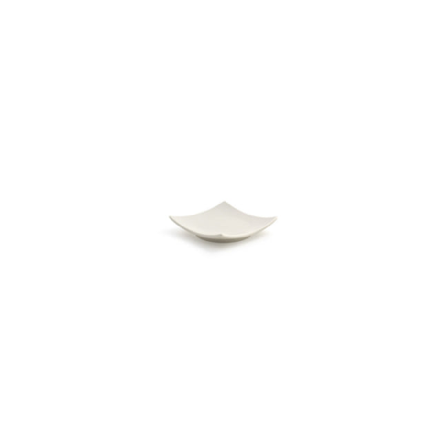 FOH DAP037BEP23 Origami® Plate 4" Square Eurowhite®
