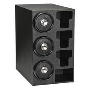 Vollrath G58806 LidSaver2™ Cabinet Style Cup Lid & Straw Dispenser (3) High X (2) Wide. Black ABS Plastic Cabinet With Three INC 80 Cup Dispensers. Cup Dispensers
