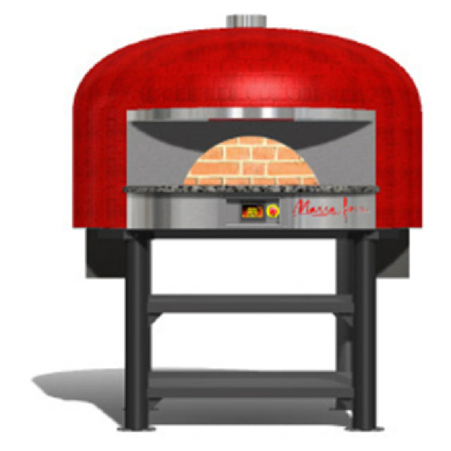 Marra Forni NP80G Neapolitan Gas Fired Oven 31.49" Dia. Interior Brick Deck Pizza Capacity