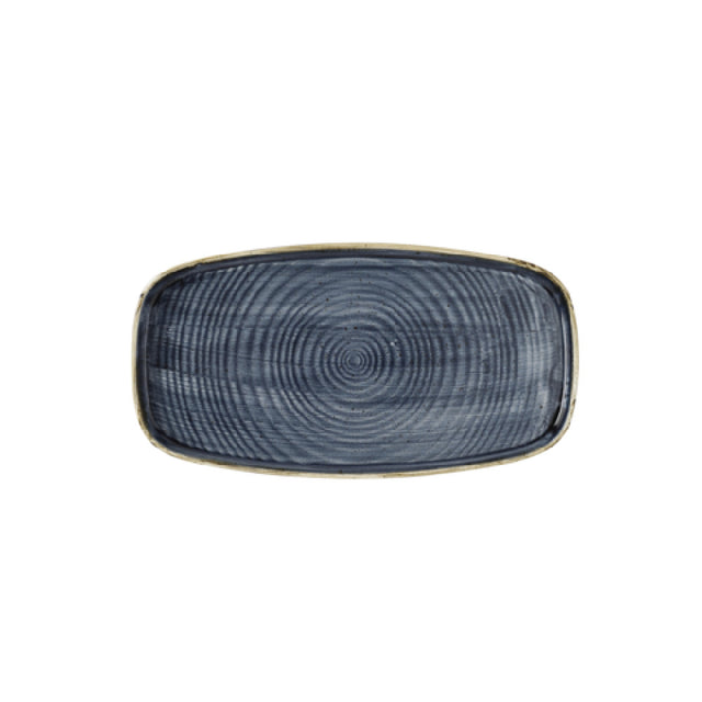 Churchill China SBBSWO341 - Walled Plate, 35 X 18.5cm 13 3/4" X 7 1/4" H: 2cm, Oblong Microwave & Dishwasher Safe