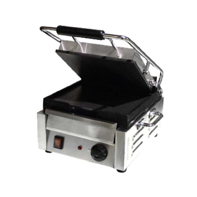 Omcan 21464 (PG-CN-0515-F) Panini Grill Single 10" X 11" Cooking Surface