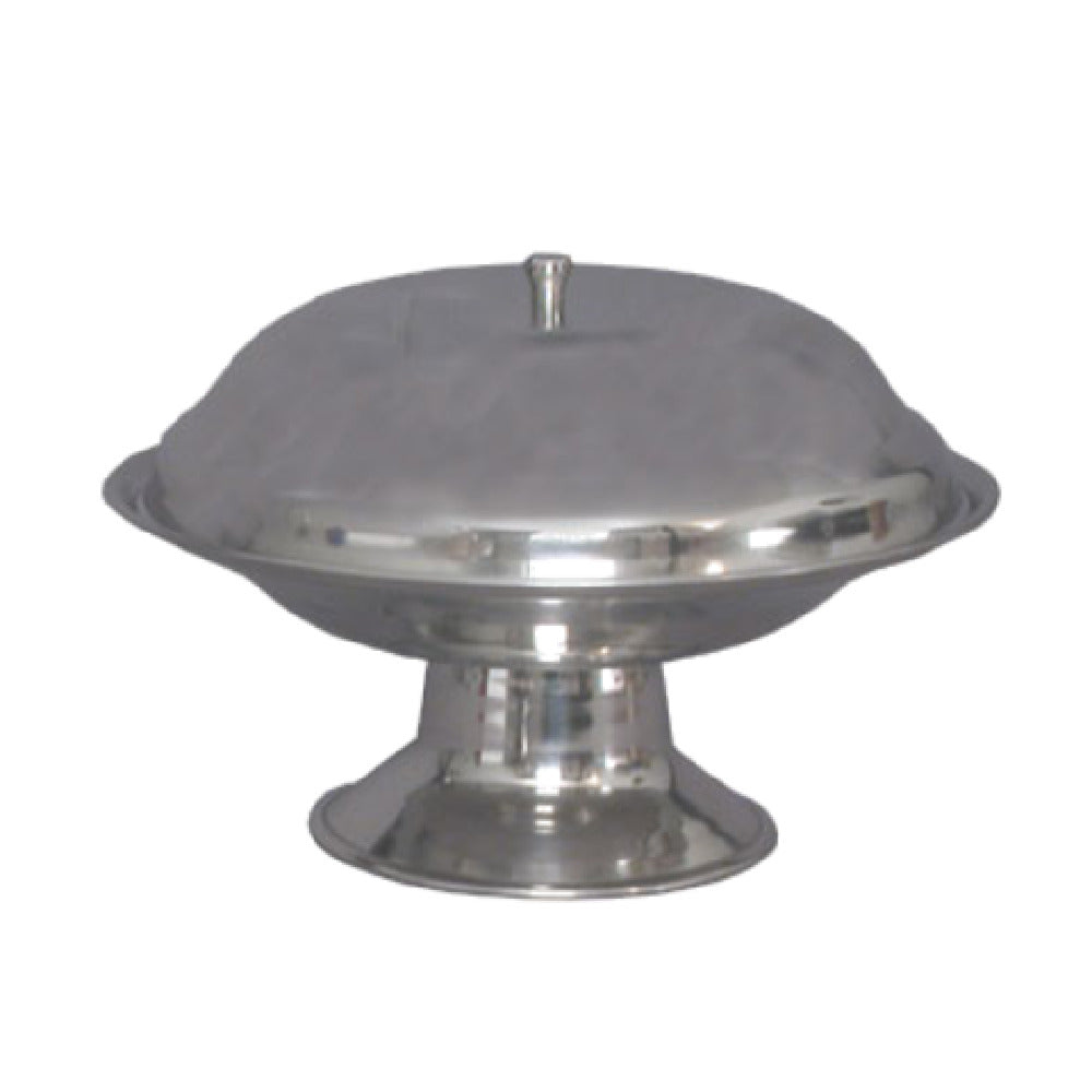 Town 25276 Compote Dish Cover Only 7-1/2" Dia Polished 18/8 Stainless Steel