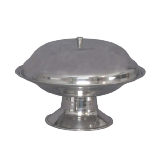Town 25276 Compote Dish Cover Only 7-1/2" Dia Polished 18/8 Stainless Steel