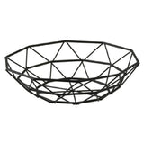 TableCraft Products 10463 - Delta Series Wire Basket, 8" Dia. X 2"H, Round