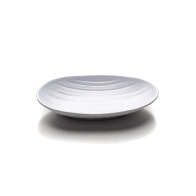 GET Enterprises JW7307-W Elite Global Solutions Plate 7-1/4"L X 4-1/2"W X 1-1/8"H Oval