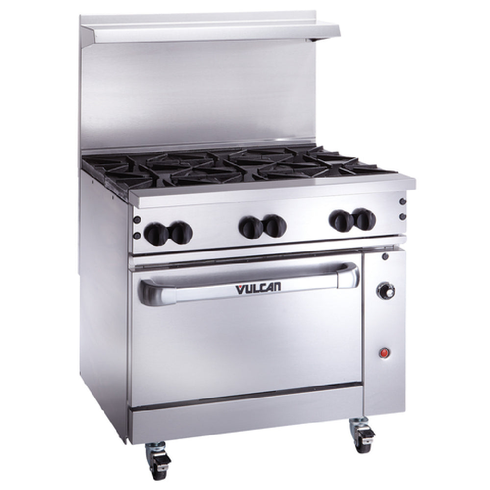 Vulcan 36S-6BP-QS-PLATINUM_NAT - (Quick Ship) Endurance™ Restaurant Range, LP Gas