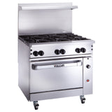 Vulcan 36S-6BN - Endurance™ Restaurant Range, Natural Gas, 36"
