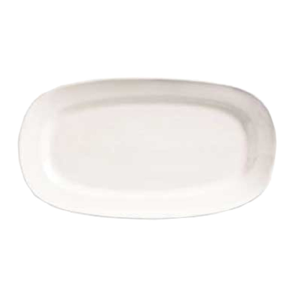 Libbey BW-1125 (Formerly World Tableware) Racetrack Platter 10" X 5-1/2" Oblong