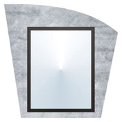 Hubert 25256 - Menu Board, 1-pocket, Wall-mount
