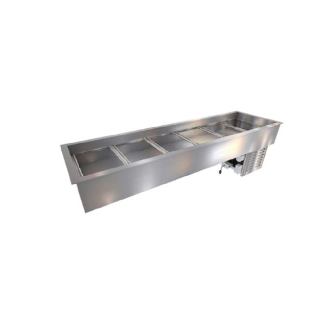 Duke CP6-SB-DC-D Drop-In Cold Food Pan Refrigerated 3/4" Top Recess