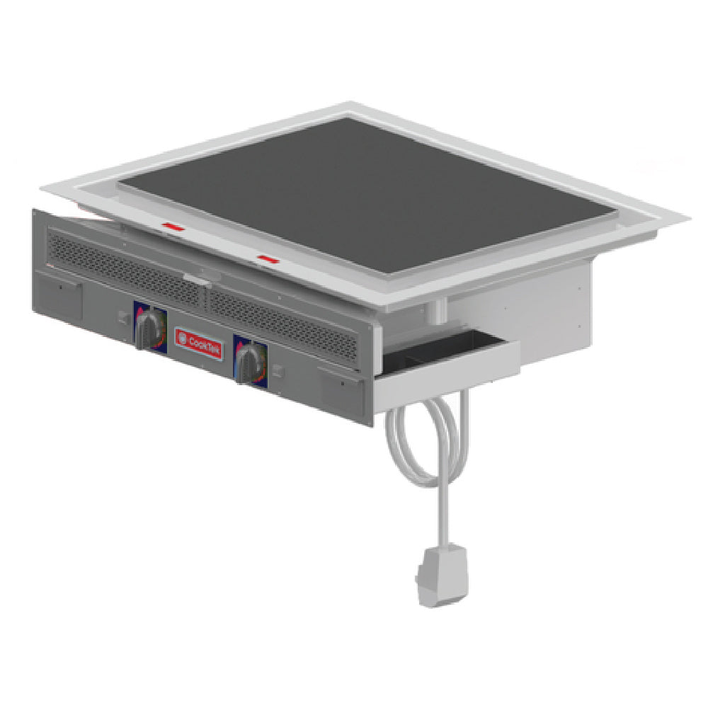 Cooktek 681102-08 (PL362CR-400) Induction Plancha Drop-in 36"W Overall