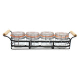 TableCraft Products CJS12R - Jar Wire Rack, 18-1/4" X 5" X 4-1/2", Holds (4) CJS12 (not Included)