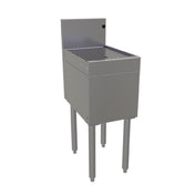 Glastender DBA-12 Underbar Drainboard Free Standing 12"W X 19"D