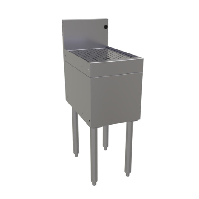 Glastender DBA-12 Underbar Drainboard Free Standing 12"W X 19"D