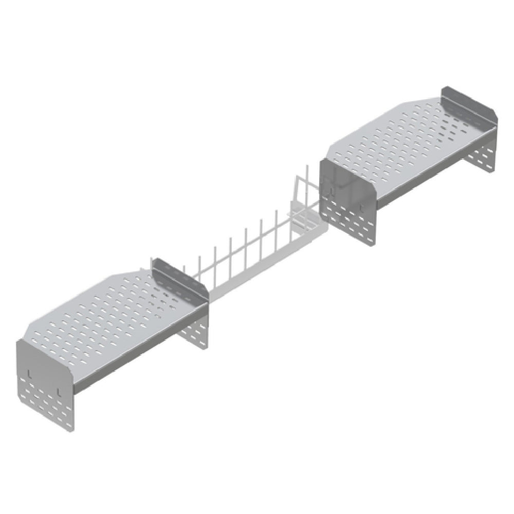 Wood Stone 000-SHELF-9660-DF Rear Broiler Shelf For FD-9660 Ovens With Decorative Flame