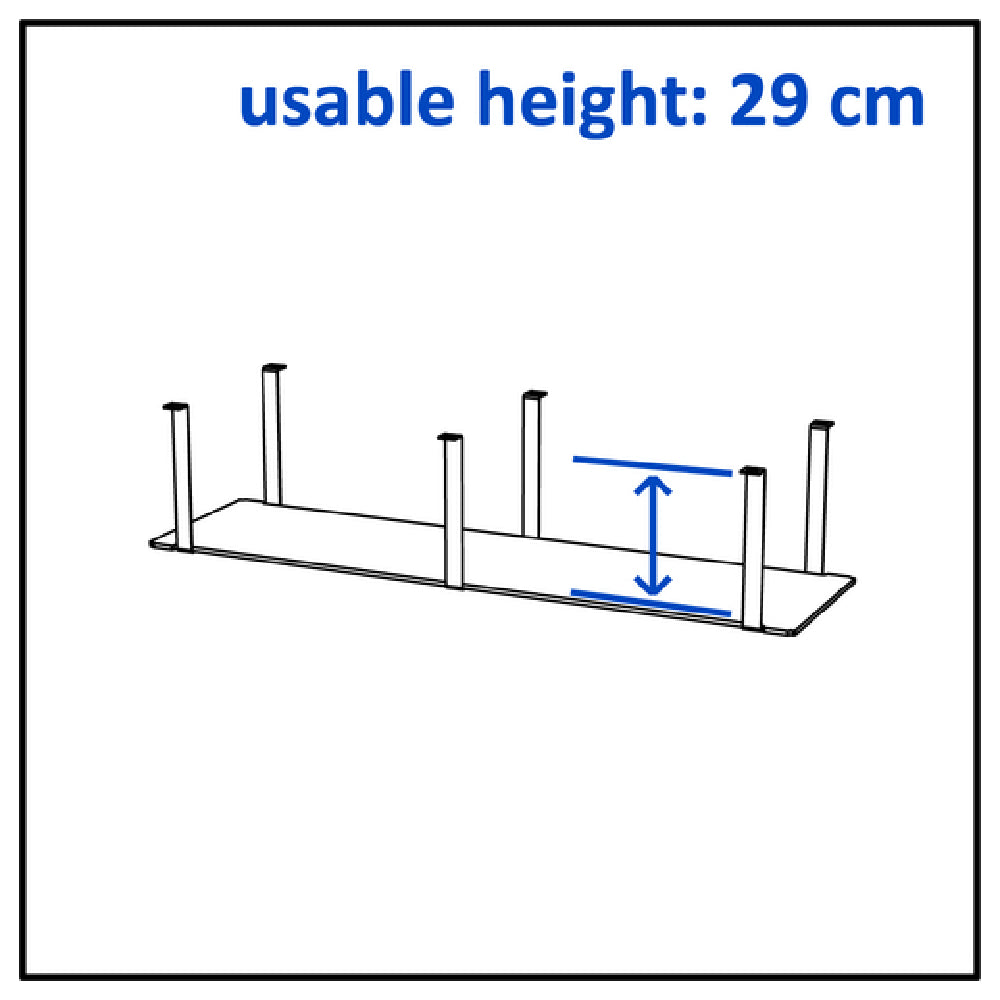 BauscherHepp VE-50023 Venta® Shelf To Create Storage Space Under A Buffet Table