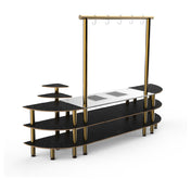 Steelite MGCMLD05MBXF Mogogo Buffet Solutions Modular Streamline Arch Nemco Induction Station