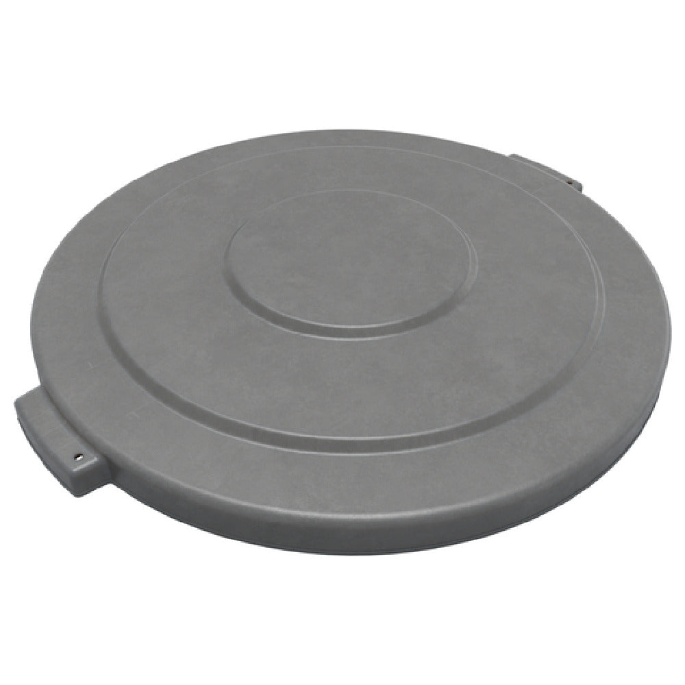 Carlisle 84102123 Carlisle Bronco™ Waste Bin Trash Container Lid Round 1-22/25"H X 19-4/5" Dia. (21-3/5" Overall Dia.) Heavy-duty