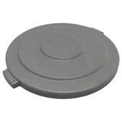 Carlisle 84102123 Carlisle Bronco™ Waste Bin Trash Container Lid Round 1-22/25"H X 19-4/5" Dia. (21-3/5" Overall Dia.) Heavy-duty