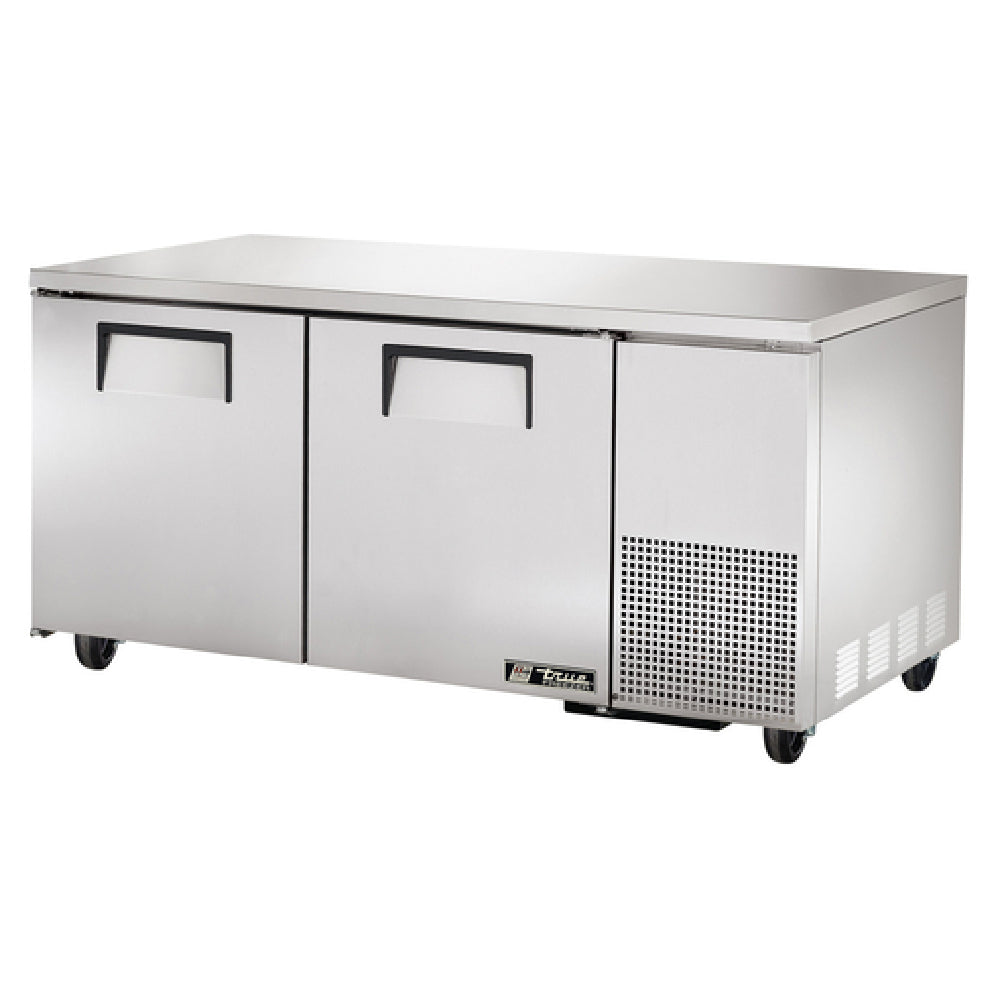 True Refrigeration TUC-67F-HC Deep Undercounter Freezer 10°F Side Mounted Self-contained Refrigeration
