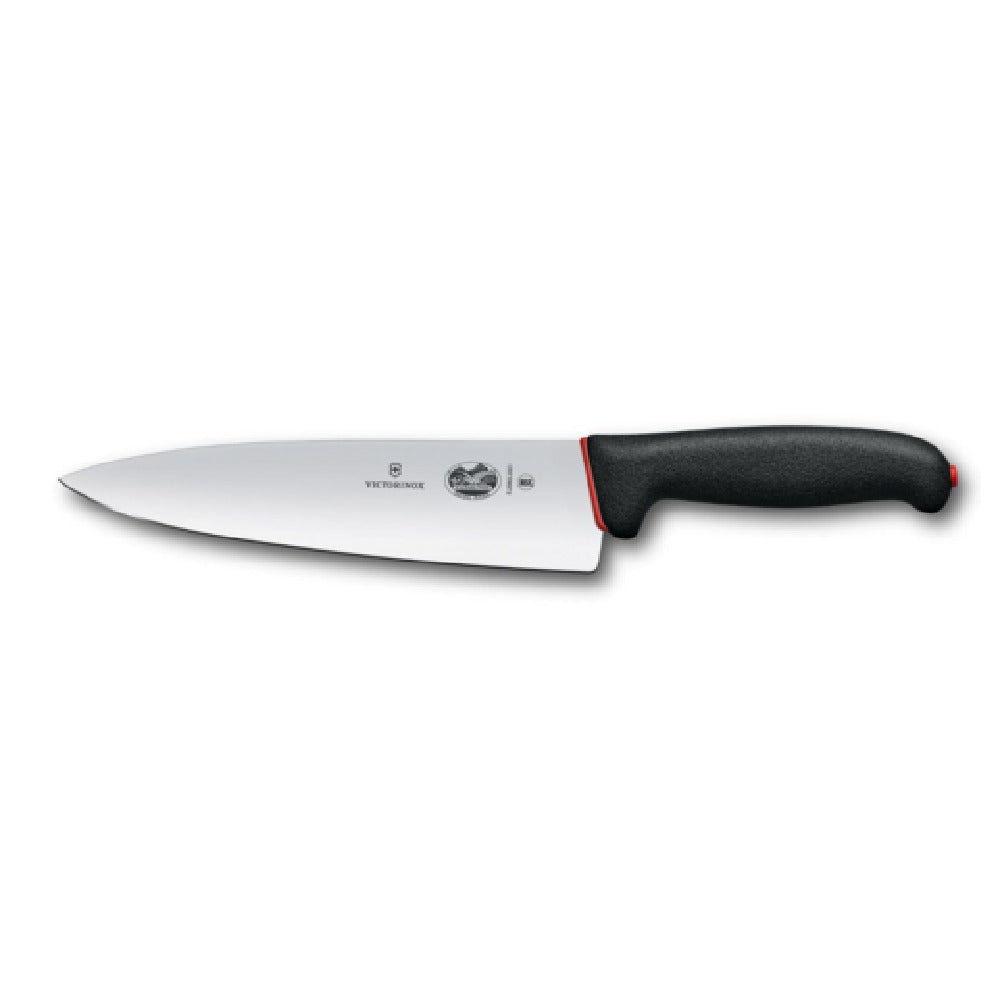 Victorinox Swiss Army 5.2063.20D - Chef's Knife, 8" Blade, Black/red Dual Grip