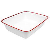 BauscherHepp TREW7612 Enamelware Collection Dish 4 Qt. 1/2 GN Size