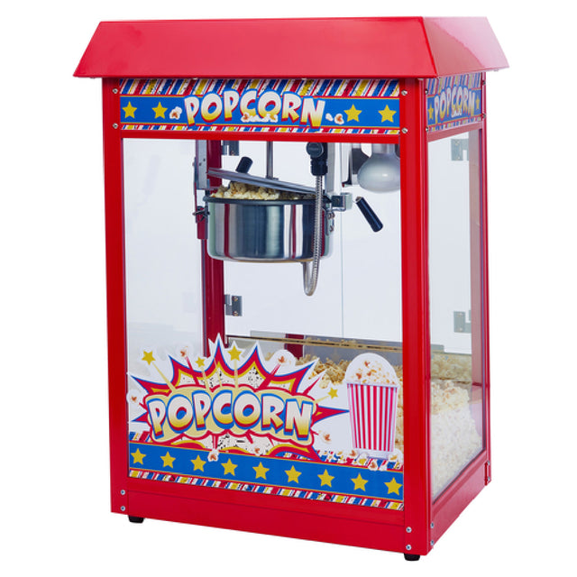 Winco POP-8R Showtime Popcorn Machine Electric Countertop