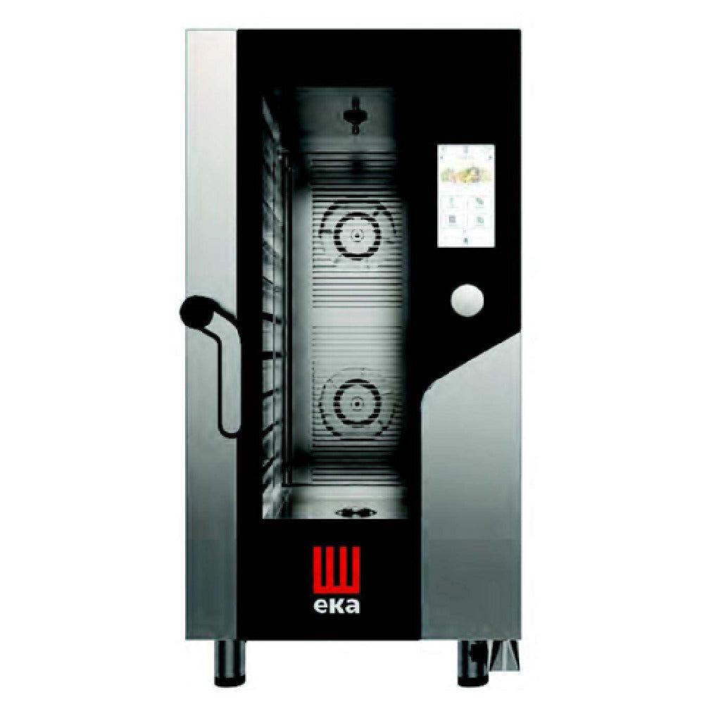 Tecnoeka MKFA 1011 CTS Eka Millennial Compact Combi Oven Electric (10) GN 1/1 (12" X 20") Hotel Pan Capacity