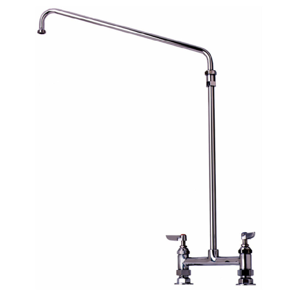 T&S Brass B-0281 Big-Flo Mixing Faucet Deck Mount 8" Centers