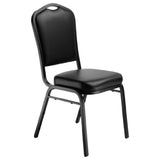 National Public Seating 9310-BT NPS® 9300 Series Delux Stack Chair 300 Lb. Weight Capacity