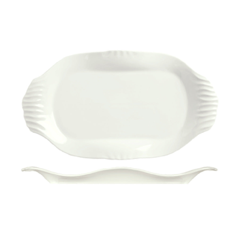 Libbey 905356425 (Formerly Syracuse China) Platter 15-1/4" X 8-1/2" Oval