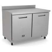 Kelvinator KCHUCWT48R (738300) 2-solid Hinged Door Counter Top Refrigerator