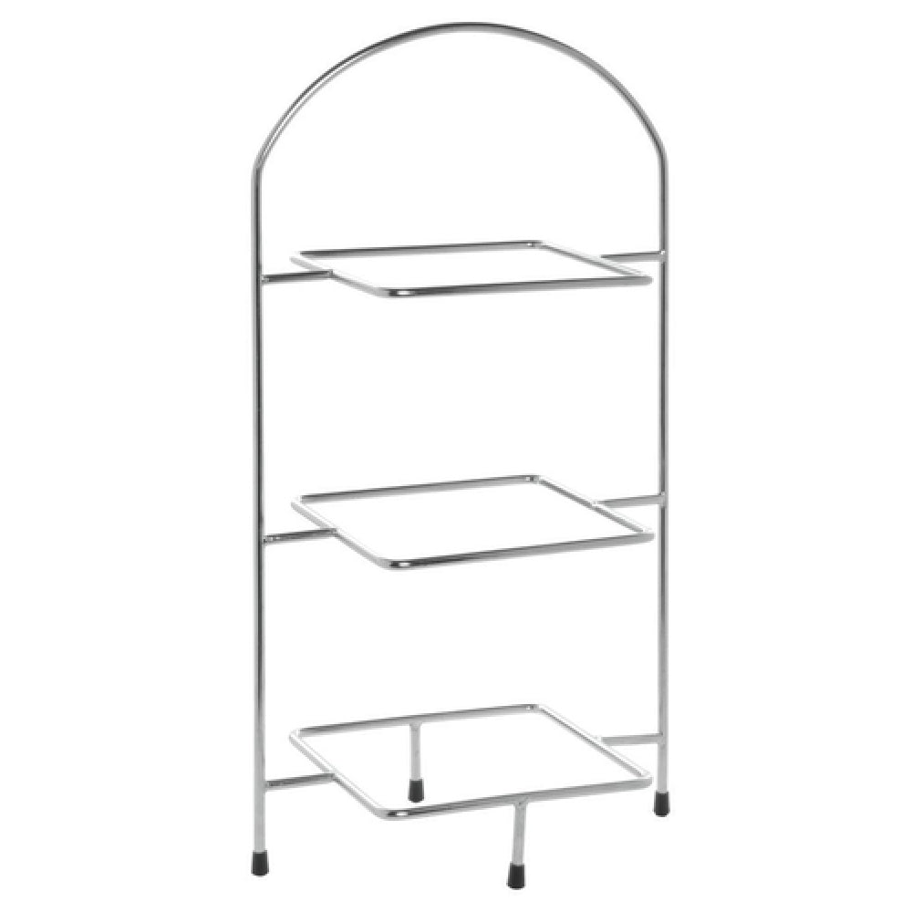 Hubert 21293 - Bowl Display Stand, 3-tier, 13" X 8-1/4" X 24-1/2"H