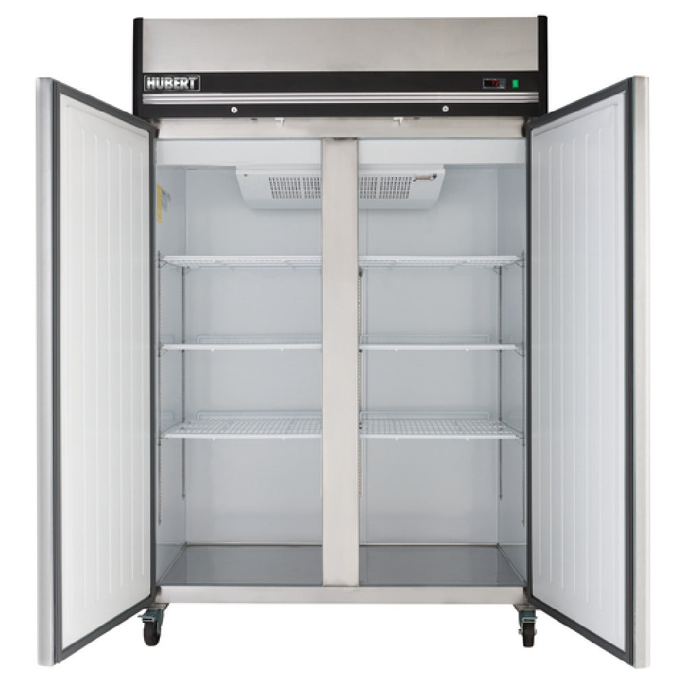 Hubert 66852 - HUBERT® Refrigerator, Reach In, 54"L X 32 7/8"W X 82 5/16"H