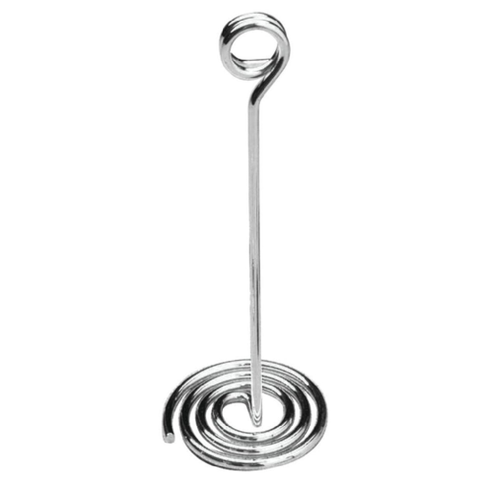 Hubert 65837 - Sign Holder, 1-3/4" Dia. X 5"H, Spiral Design