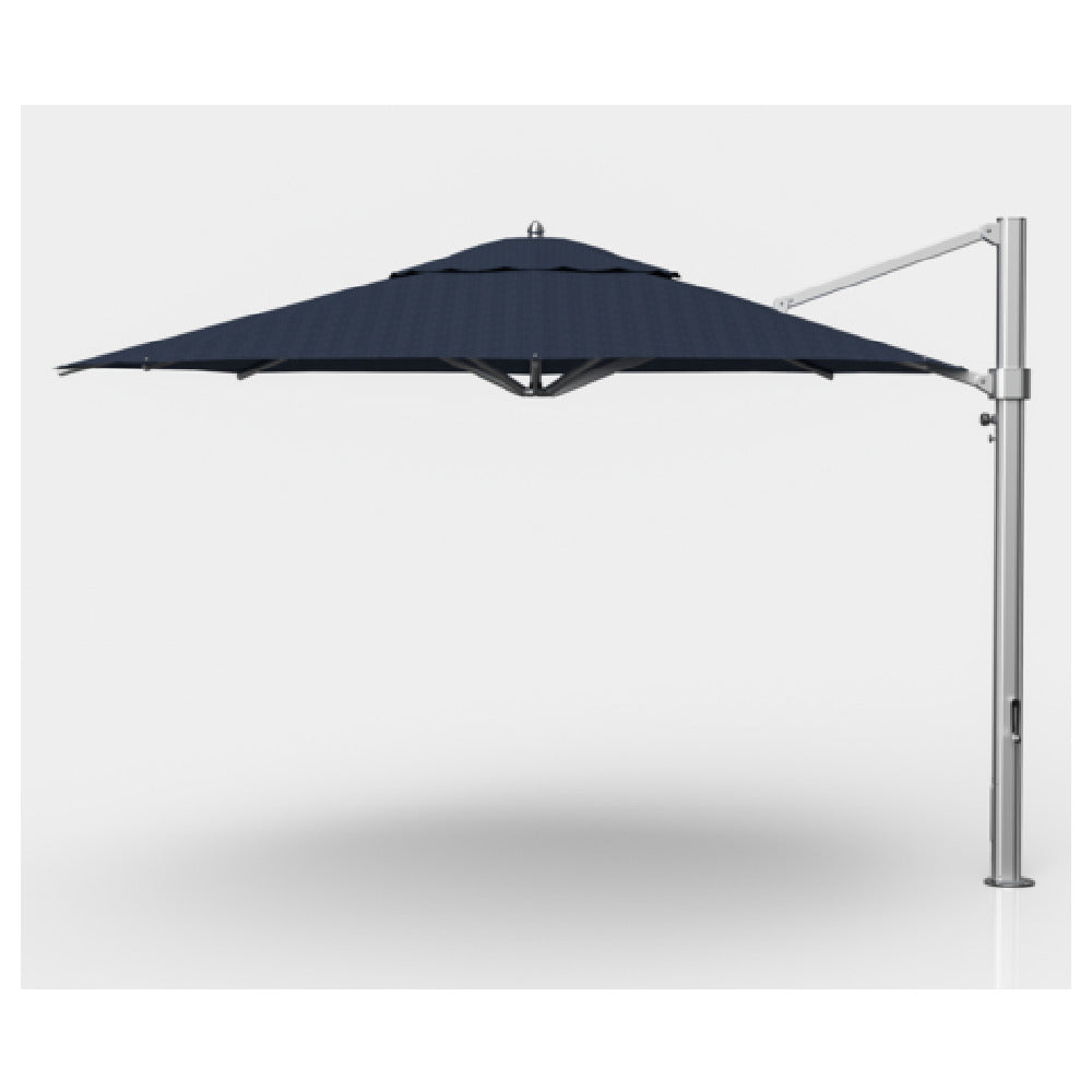 Plantation Prestige 9021-01 GRA - Edison Premium Cantilever Umbrella, 13 Ft. Octagon Top