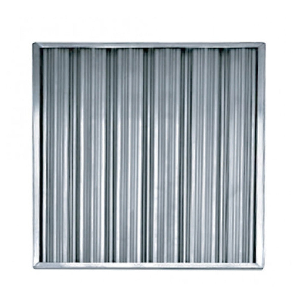 Krowne G2016 Silver Series Baffle Grease Filter 19-1/2"H X 15-1/2"W Actual Dimensions (20" X 16" X 2"D Nominal)