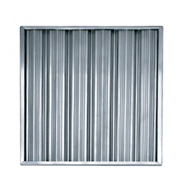 Krowne G2016 Silver Series Baffle Grease Filter 19-1/2"H X 15-1/2"W Actual Dimensions (20" X 16" X 2"D Nominal)