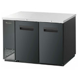 Blue Air BBB59-2B-HC - Back Bar Cooler, Two-section, 59"W