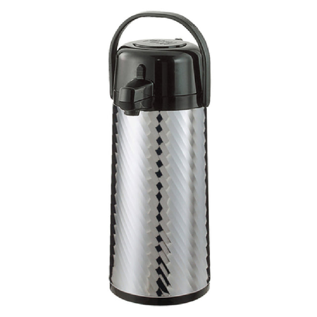 Service Ideas ECAJ22SS Eco-Air® Airpot 2.2 Liter (74.4 Oz.) 6" X 8" X 16"