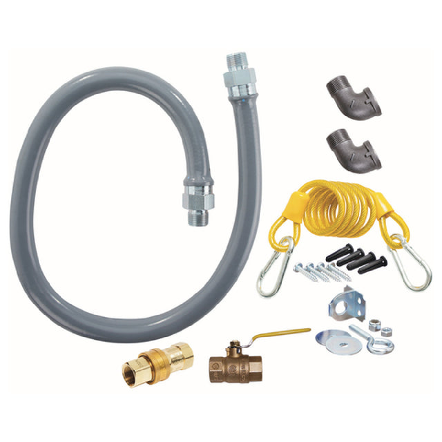 Dormont CANRG10036 Dormont ReliaGuard® Foodservice Gas Connector Kit 1" Inside Dia.