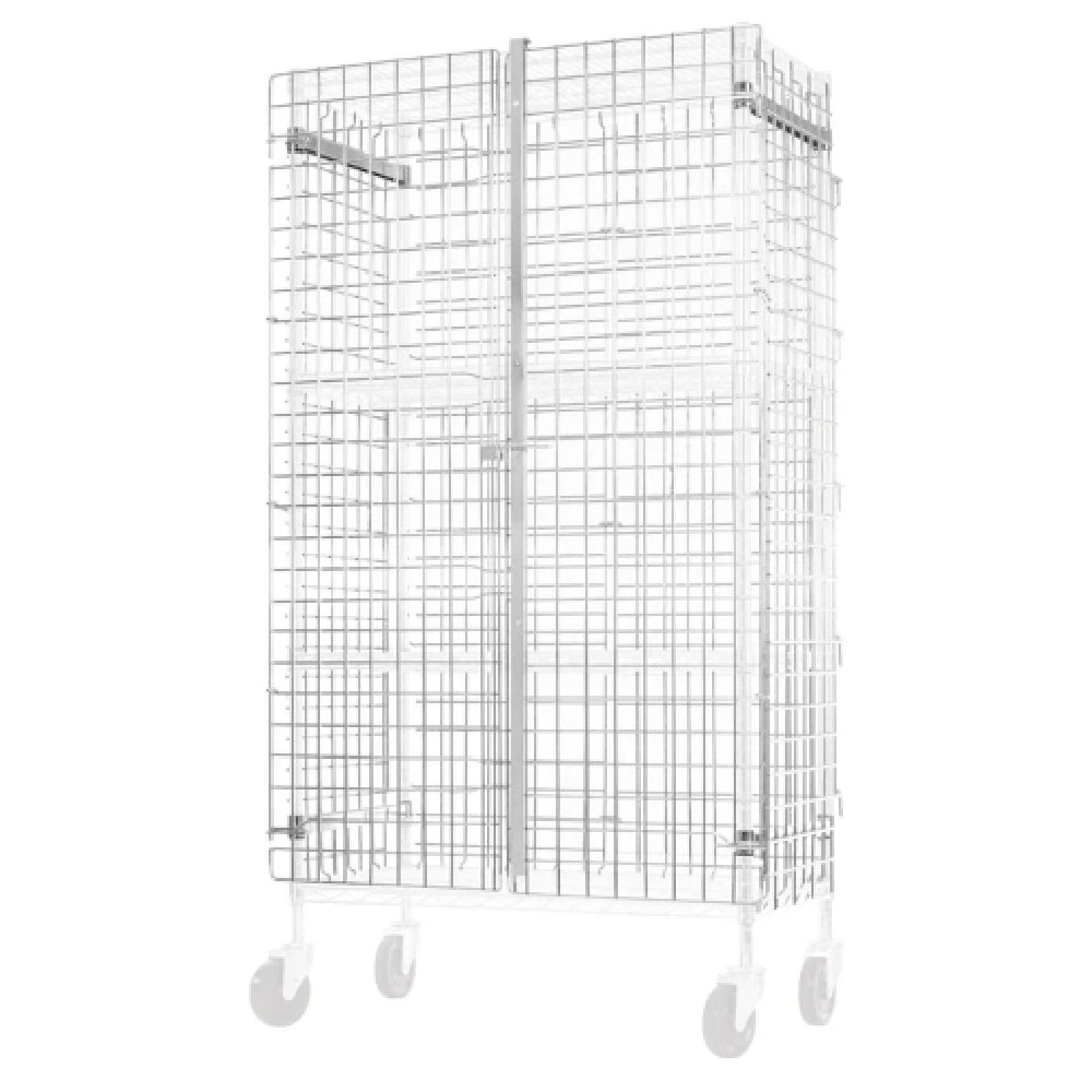AllPoints 68751 Wire Security Cage 18 In X 60 In X 63 In