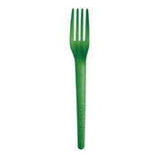 AllPoints 68757 Green 7" Dinner Fork