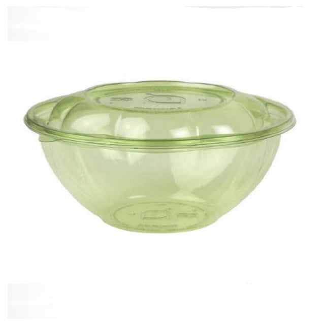 AllPoints 68769 24 Oz Green Salad Bowls W Ith Lid