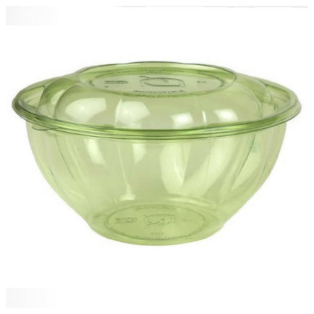 AllPoints 68770 32 Oz Green Salad Bowls W / Lid