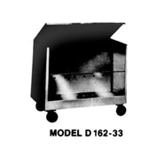 Piper Products D172-33 - Dish Cart, (2) Compartment Extra Low, Maximum Dish Size 10"
