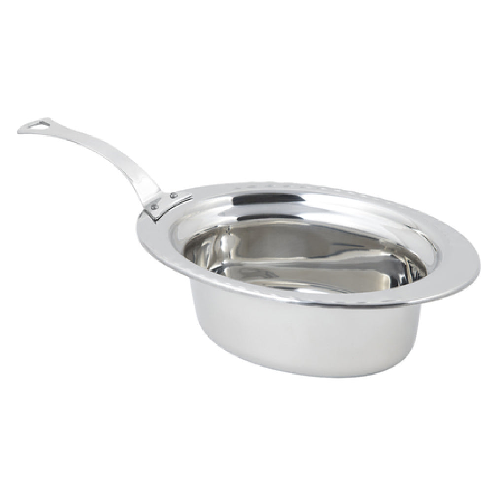 Bon Chef 5603HLSS Food Pan Full Oval 3-3/4 Qt. (120 Oz.) Capacity