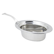 Bon Chef 5603HLSS Food Pan Full Oval 3-3/4 Qt. (120 Oz.) Capacity